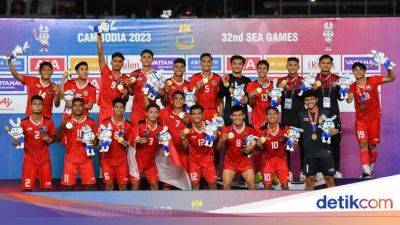 Timnas U-22 Akan Arak-arakan dari Monas ke GBK Jumat Pagi - sport.detik.com - Indonesia