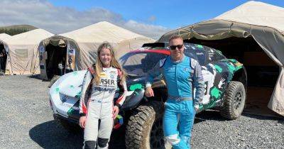 Grand Prix - Chris Hoy - Perth motorsport starlet Chloe Grant teams up and shares day of racing with cycling champion Chris Hoy - dailyrecord.co.uk - Britain - county Valencia