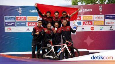 Aiman Senang Tim Balap Sepeda Indonesia Juara Umum SEA games 2023