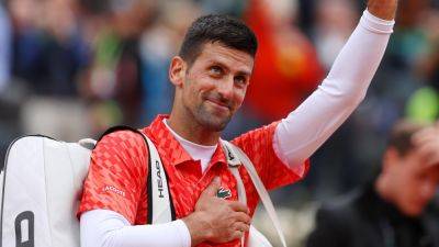 Novak Djokovic still likes his 'chances against anybody' at French Open despite Holger Rune loss