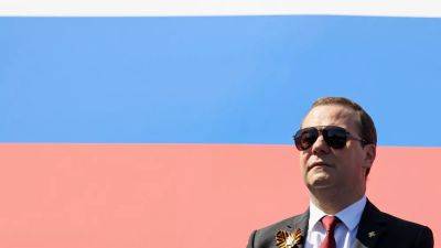 Emmanuel Macron - Ex Russian PM Dmitry Medvedev claims Baltic countries belong to Russia - euronews.com - Russia - Sweden - France - Finland - Ukraine - Usa -  Moscow - Eu - China - Poland - Estonia - Latvia - Lithuania - Soviet Union
