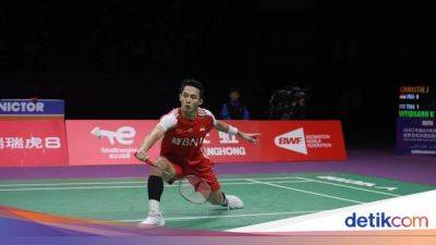 Jonatan Christie - Hasil Piala Sudirman 2023: Indonesia Runner Up Grup B - sport.detik.com - Indonesia - Thailand