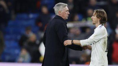 Luka Modric says Carlo Ancelotti 'deserves to continue' as Real Madrid boss after Champions League exit to Man City