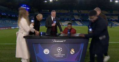 Patrice Evra explains Man City bust up as he gatecrashes TV broadcast to say 'last year I told them they s*** themselves'