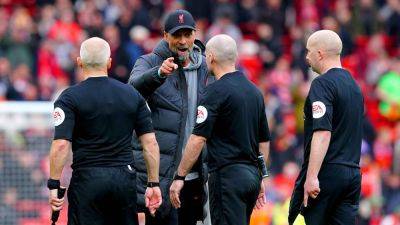 Jurgen Klopp hit with Liverpool touchline ban after being found guilty of misconduct over Paul Tierney comments