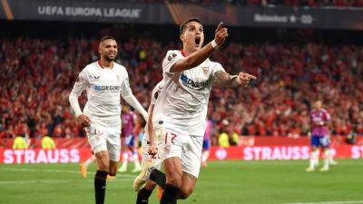 Sevilla 2-1 Juventus: Erik Lamela header in extra time sends Jose Luis Mendilibar’s side into Europa League final