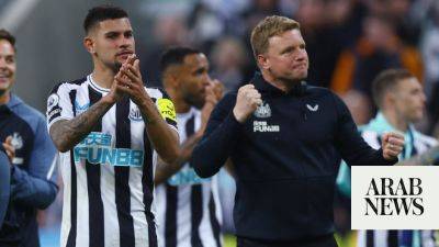 Newcastle within touching distance of Champions League but Eddie Howe remains cautious