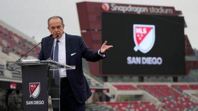 Major League Soccer announces San Diego expansion team for 2025 season