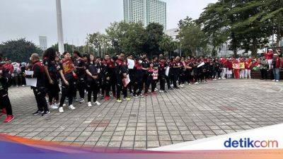 Asia Tenggara - Jelang Kirab Juara, Kontingen Indonesia Padati Halaman Kemenpora - sport.detik.com - Indonesia -  Jakarta