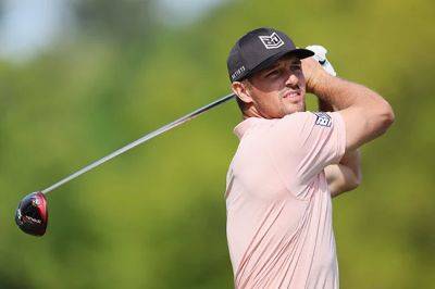 LIV Golf's DeChambeau grabs PGA Championship clubhouse lead, hard toil for SA quartet