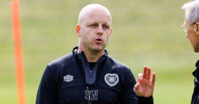 Jim Goodwin - Barry Robson - Steven Naismith - Steven Naismith in Hearts warning as Barry Robson friendship put to one side for £5million Euro clash - dailyrecord.co.uk