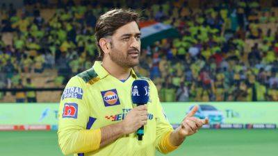 "Whether MS Dhoni Is Playing His Last IPL...": CSK Coach's Honest Take On Retirement Buzz - sports.ndtv.com - India -  Delhi -  Chennai