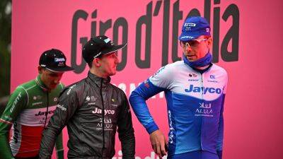 Eddie Dunbar stays seventh after shortened 13th stage of Giro d'Italia