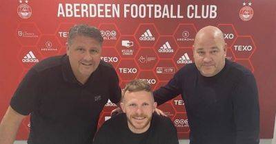David Martindale - Nicky Devlin - Ross Maccrorie - Barry Robson - Nicky Devlin Aberdeen signing pictures 'leaked' as fans await confirmation of Livingston captain arrival - dailyrecord.co.uk - county Ross -  Bristol