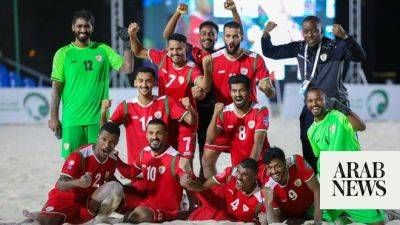 Ronaldo - Palestine, Egypt, Oman, Morocco qualify for 2023 Arab Beach Football Championship semis - arabnews.com - Egypt - Uae - Morocco - Mauritania - Saudi Arabia -  Jeddah -  Riyadh - Oman - Palestine - Iraq -  Baghdad - Libya