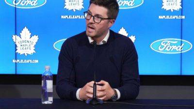 Mitch Marner - William Nylander - John Tavares - Sheldon Keefe - Kyle Dubas - Kyle Dubas won't return as Maple Leafs' GM after 5 seasons - ESPN - espn.com - Usa - county Bay