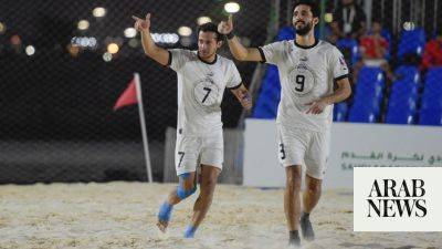 Egypt and Oman to meet in Arab Beach Football Championship final