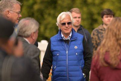 Bob Baffert is back at the Preakness, his first Triple Crown race in 2 years