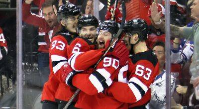 Igor Shesterkin - Stanley Cup Playoffs - Ondrej Palat - Devils shut out Rangers to win Game 7, move on to face Hurricanes in Stanley Cup Playoffs - foxnews.com - New York -  New York - state New Jersey - county Stanley