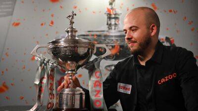 Luca Brecel 'not going to go wild' after Crucible triumph