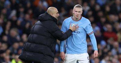 Pep Guardiola provides update on injured Man City pair and makes Erling Haaland prediction