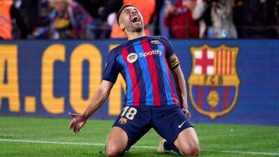European round-up: Barcelona set to reign in Spain after beating Osasuna while Real Madrid lose in Basque Country