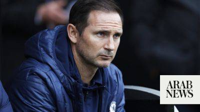 Borussia Dortmund - Frank Lampard - Erik Lamela - Kevin De-Bruyne - Jude Bellingham - Mauricio Pochettino - Todd Boehly - Europa League - Chelsea’s Lampard says road to success paved with a ‘lot of failure’ - arabnews.com - Manchester - Italy -  United -  Man -  If