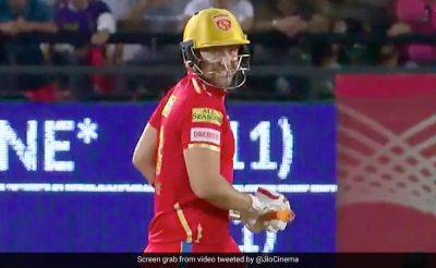 Liam Livingstone - Rajasthan Royals - Punjab Kings - Harbhajan Singh - Sam Curran - Yusuf Pathan - Watch: PBKS Star Liam Livingstone Is All Smiles After Getting Bowled vs RR In IPL 2023 Game. Ex-India Players Unimpressed - sports.ndtv.com - India - county Kings -  Bangalore