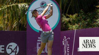 Spain’s Nuria Iturrioz, Team Roussin lead after Day 1 of rain-delayed Aramco Team Series in Florida