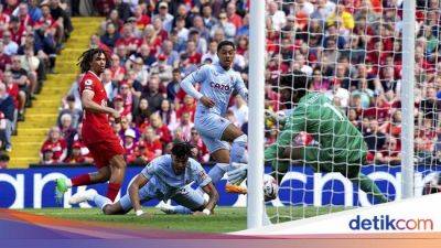 Liverpool Tertinggal 0-1 dari Villa di Babak I