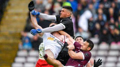 Galway see off 14-man Tyrone in sodden Salthill