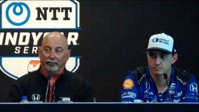 Bobby Rahal wants son Graham to stay with IndyCar team: ‘He’s a hell of a race car driver’ - nbcsports.com - county Christian -  Indianapolis - state Alabama -  Saint Petersburg - county Park
