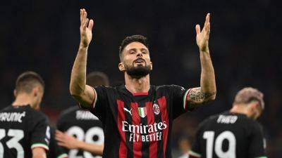 AC Milan 5-1 Sampdoria - Olivier Giroud nets hat-trick as Milan saunter past relegated visitors in style