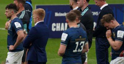 Leinster devastated by Champions Cup final loss – Leo Cullen