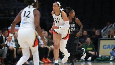 Becky Hammon - Mark Davis - Candace Parker - Aces begin WNBA title defense with 41-point win over Storm - ESPN - espn.com - New York - Los Angeles -  Las Vegas -  Seattle - county Gray