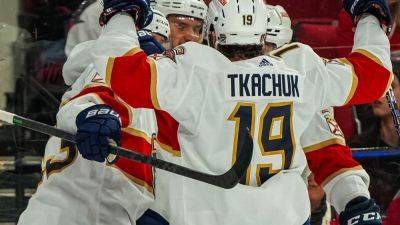 Tkachuk nets winner in OT (again), as Panthers take 2-0 lead - ESPN