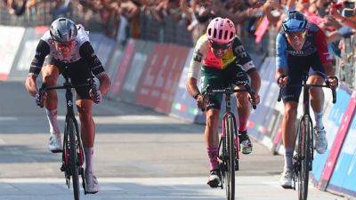 Ben Healy narrowly denied another stage win at Giro d'Italia