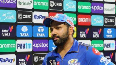 IPL 2023: "Didn't Start Well" - Rohit Sharma's Honest Review Of Mumbai Indians' Group Stage Performance