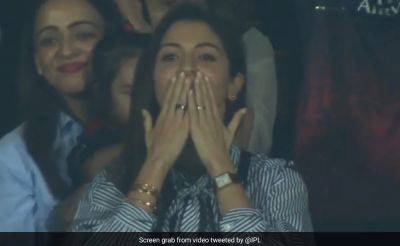 Watch: Anushka Sharma Sends Flying Kisses From Stand As Virat Kohli Slams Record Ton