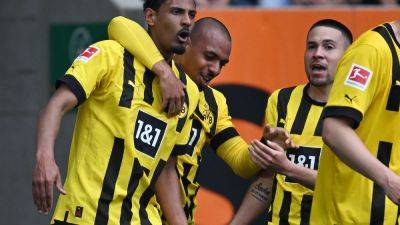 Bayern Munich - Borussia Dortmund - Jude Bellingham - Julian Brandt - Edin Terzic - Borussia Dortmund Defeat Augsburg And Move To Brink Of Bundesliga Title - sports.ndtv.com