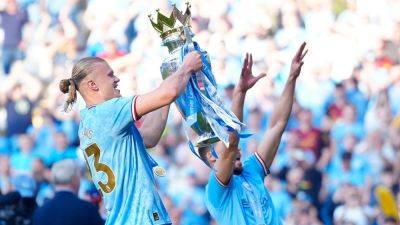 Kevin De-Bruyne - Kyle Walker - Julian Alvarez - Manchester City wraps Premier League title with victory over Chelsea - foxnews.com - Britain - Manchester