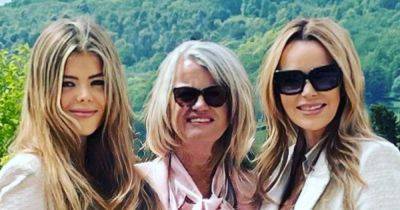 Amanda Holden posts cheeky snap with mum after dividing opinion with Phillip Schofield 'shade'