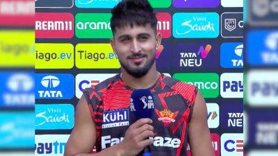 Sunrisers Hyderabad - Umran Malik - "If I Bowl Only Two Overs...": Umran Malik Sends Message To Critics Amid Questions Over Form And Pace - sports.ndtv.com - India -  Hyderabad