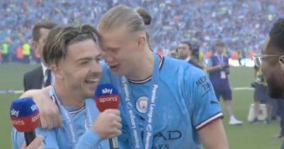 Wayne Rooney - Jose Mourinho - Jack Grealish - Luke Shaw - Micah Richards - Roy Keane - David Jones - Manchester United fans jokingly call for Erling Haaland FA Cup final ban after Sky Sports forced to apologise - manchestereveningnews.co.uk - Manchester - Norway
