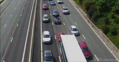 M56 drivers stuck in huge traffic delays after motorway is shut - manchestereveningnews.co.uk - Manchester