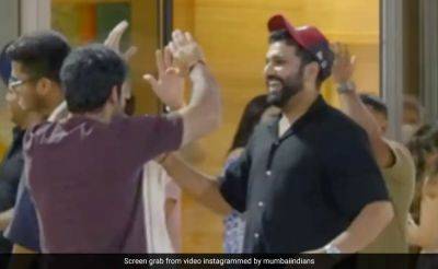 Watch: Mumbai Indians Squad Erupt In Celebration, Following RCB's Loss Against GT