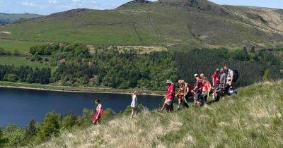 Walker stretchered to safety after suffering suspected broken ankle at Dovestones - manchestereveningnews.co.uk - Manchester