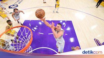 Anthony Davis - Austin Reaves - Denver Nuggets - Nikola Jokic - Aaron Gordon - Singkirkan LA Lakers, Denver Nuggets ke Final NBA 2023 - sport.detik.com -  Boston