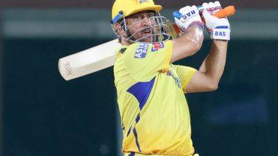 Gujarat Titans - Watch: MS Dhoni Unleashes Brute Force In Nets, Gears Up For Qualifier 1 Against GT - sports.ndtv.com - India -  Chennai