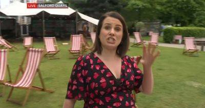BBC Breakfast halted as 'protestor' crashes pregnant Nina Warhurst's broadcast - manchestereveningnews.co.uk - Britain - Manchester